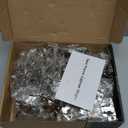 Chibery 50 Pack 1/2" Overlay 3D Soft Close Concealed Hinge for Face Frame Door, Smooth Slow Self Closing Hinges, Satin Nickel, Hidden 105 Open Angle Stainless Steel Hinge for Kitchen Cabinet Door