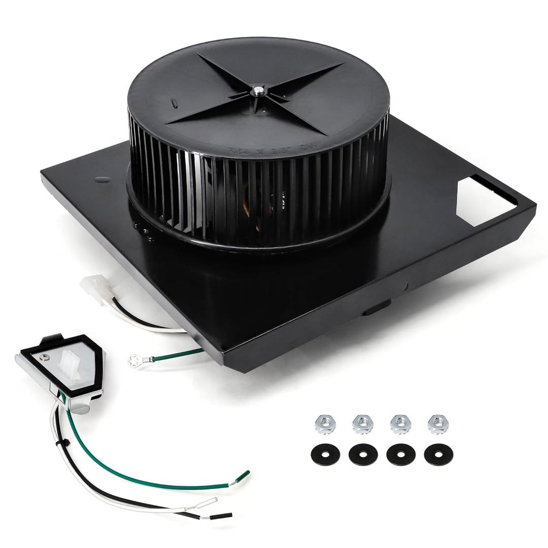 S97018218 Bathroom Fan Motor Assembly for Broan Nutone QTXE110, QTRN110, QTRN110L, QTN110E, QTN110LE, QTR110, QTR110L, QTXE110-D, QT90E, S97020048 Exhaust Fan Motor Replacement