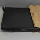 Adjustable TV Tray Table - TV Dinner Tray on Bed & Sofa, Comfortable Folding Table with 6 Height & 3 Tilt Angle Adjustments (Black)