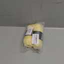 Glow in The Dark Crochet Polyester Yarn - Luminous Halloween Party Yarn - 3.52oz/100g 115.92yd/106m Light Yellow
