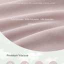 ODODOS Women's Short Sleeve T-Shirts with Pocket - Ultra Soft Relaxed Tee Casual Lounge Yoga Tops, Dusty Pink, X-Small