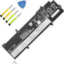 52.5Wh L21M4P72 Replacement Laptop Battery for Lenovo ThinkPad T14 Gen 3 ThinkPad T14 Gen 4 ThinkPad P14s Gen 3 ThinkPad P14s Gen 4 Series L21M4P72 L21M3P71 L21L3P71 L21C3P71 3392mAh 15.48V