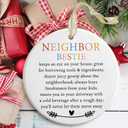 Neighbor Gifts - Christmas Ornament - Gift for Friend, Bestie