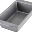 Farberware Bakeware Nonstick Loaf Pan, 9-Inch x 5-Inch, Loaf Bread Pans, Gray