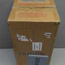 FEMILA Outdoor Wall Sconce, 14.9" Matte Black Seeded Glass Outdoor Sconce Lights, Front Porch Light Fixtures Wall Mount, Garage Lights for Patio, Entryway, Garden, E26 Base, 4FD54B BK (15")