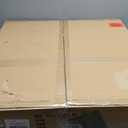 VOLISUN Low Profile Ceiling Fans with Light and Remote,23.6in Fandelier Ceiling Fan with Lights, 3000K-6500K Dimmable Flush Mount LED Fan Light, Black Bladeless Ceiling Fans with Lights for Bedroom