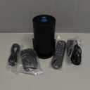 [Built-in Apps & 2026 Upgraded] Mini Projector Support 4K 1080P Auto Keystone 180 Rotatable with WiFi 6 and Bluetooth 5.4, Projector Portable Compatibile with HDMI/TV Stick/Memory Stick/Laptop-Black