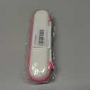 Toothbrush Travel Case for Oral-B Pro 1000, 2000, 3000, 3500 Sonicare 4100, Hard Shell Portable Carrying Electric Toothbrush Protection Case (WHITE-PINK)