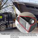 8", 12" Boat Trailer Keel Roller Assembly Kit with Bracket and Roller Shaft, Galvanized Steel, Includes Mounting Bolts, Enhanced Rollers for Easy Launch and Smooth Transport