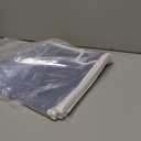 Zipcase 2 Packs Clear All Cover in Plastic Dinning Chair Covers - Heavy-Duty PVC Chair Protectors, 22" D x 19" W x 19.5" H x 40" H, Keep Your Dinning Chair Away from Water Dust Paws and Claws