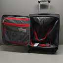 SwissGear Sion Softside Expandable Luggage, Black, Carry-On 21-Inch