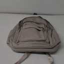 College Backpack for Women Men, Lightweight High School Bag With Lots of Pockets, Cute Bookbag for Teens Boys Girls, Casual Daypack (Gray Brown)