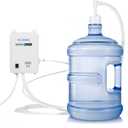Bottled Water Dispenser Pump System US Plug 20ft Hose Outlets Used for Coffee Machine Icemaker Refrigerator Kitchen Camping RV 5 Gallon Jug Fresh Drinking Bottled Water Pump