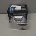 LifeBasis Ultrasonic Jewelry Cleaner, Professional 45kHz Ultrasonic Cleaner Machine 20 Ounces (600ML) with Digital Timer, Watch Holder Ultrasonic Glasses Cleaner for Ring, Coin, Watch, Denture -White