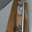 1 Inch Curtain Rods 36 to 72 Inches(3 to 6 ft) Telescoping Single Drapery Rod, USFOOK Silver Curtain Rods for Windows 24 to 68 Inches with Translucent Finials