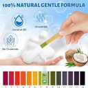 2 x Suede and nubuck cleaner, New suede shoe cleaner with brush, no-rinse foam shoe cleaner kit for leather, boots, knits, canvas, nubuck, fabric, tennis