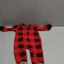 Kuriozud Newborn Baby Girl Boy Footie Romper One Piece Jumpsuit Sleeper Infant Clothes (6-9 Months)