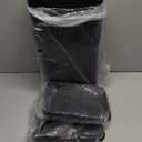 TIPGO Bathroom Trash Can with Lid, 10 Liter/ 2.6 Gallon Slim Garbage Can, Small Trash Bin Waste Basket with Pop-Up Lid for Kitchen, Bedroom, Living Room, Office (2 Pack, Black)