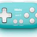 Nargos 8Bitdo Zero 2 Bluetooth Key Chain Sized Mini Controller for Nintendo Switch, Windows, Android and macOS (Turquoise Edition)