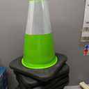18 Lime Green Traffic Cone - 6" Reflective Collar 12 Pack - Premium PVC Safety Cone for Parking, Caution, Construction, Road Crews, Emergency Vehicle - MUTCD Compliant - Xpose Safety