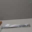 Ivilon Shower Tension Curtain Rod - Adjustable Tension Rod for Shower Curtains, Bathroom, or Windows, Easy to Install, No Drilling Required, Rustproof, Spring Loaded, Adjustable 24 to 36 Inch Chrome