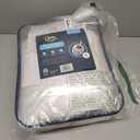 Serta Heated Mattress Pad King Size - Electric Mattress Pad, 10 Heat Setting Controller, Auto Shut Off Timer, Deep Elastic Pocket, Up to 17" Mattress, ETL Certified, Machine Wash, King, White