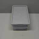 Upgrade Bread Slicer for Homemade Bread with Bread Box, Bread Slicing Guide Adjustable Width, Foldable and Compact Cutting Guide with Crumb Tray, Suitability for Homemade Bread, Bagels,Cakes