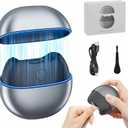 Quiet Electric Nail Clipper with Built-in LED Lights and dust Collection Box. This Electric Nail File has Low Vibration and is Portable, a Thoughtful Gift for Men, Women, Babies, and the Elderly