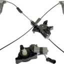 Dorman 751-302 Front Driver Side Power Window Regulator and Motor Assembly Compatible with Select Chrysler/Dodge/Ram Models (OE FIX)