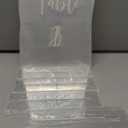 Frosted Arch Acrylic Table Numbers for Wedding Reception - 5" x 7" White Font Centerpiece Set with Holder Stands & Head Table Sign - Anniversary, Event, Party, Wedding Set 1-10