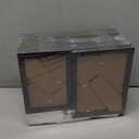 BESCRCL 15 Pack Real Glass Picture Frames Collage Wall Decor, Including 3pcs 8x10, 6pcs 5x7, 6pcs 4x6 Photo Frames for Gallery Wall or Tabletop Display, Black