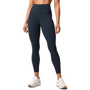 CRZ YOGA Butterlift Workout Leggings 25" - High Waisted Pilates Gym Athletic Womens Yoga Pants Buttery Soft (Blue, M)