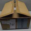 DOWNFORT Ultra-Soft Feather Down Fiber Comforter King Size, Luxurious Hotel Collection Fluffy Duvet Insert for All Season, High Fill Power, Fluffy and Cozy with Corner Tabs, White 106”X 90”