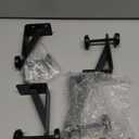 4 Pcs Undermount Sink Brackets, Undermount Sink Support, Sink Repair kit, Brackets for Narrow Cabinet,Sink Bracket for Kitchen