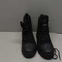 NORTIV 8 Men's Insulated Waterproof Construction Hiking Winter Snow Boots,Size 10.5W,Black/1,TUNDRA