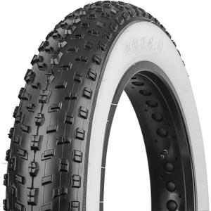 MOHEGIA Fat Bike Tire: 20x4.0/26x4.0 inch Fat Tire,High-Performance and All-Terrain Folding Replacement MTB Bicycle Tire with Street or Trail Riding, Pack of 2 