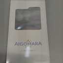 AIGOMARA for iPhone 15 Pro Case, Compatible with MagSafe, Cute Rose Flower Pattern with Semi-Transparent Frosted Phone Case for Woman Gilrs Soft TPU and PC Back Protective Slim Phone Cover Purple