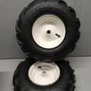 GICOOL 13x5.00-6" Tiller Tire and Wheel, 3/4" Axle Size, 3-1/8" Centered Hub, Compatible with Craftsman & Troy-Bilt Tiller Replacement