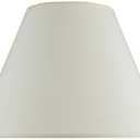 Aspen Creative 32017A Transitional Hardback Empire Shaped Spider Construction Lamp Shade in Off White, 15" wide (7" x 15" x 11")