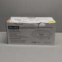 Herdio 6.5'' Bluetooth in Wall in Ceiling Speakers 600W 2-Way Flush Mount Speakers System with Wall Amplifier Receiver for Home Theater Office (2Pairs, Paintable-Grille)