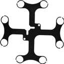 98725800 Filter Template Replacement for FNS Plus Pool and Spa D.E. Filter,Black,Aftermarket Part