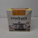 Crock-Pot 7 Quart Oval Manual Slow Cooker, Stainless Steel (SCV700-S-BR), Versatile Cookware for Large Families or Entertaining