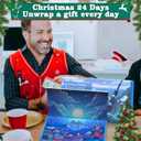 Advent Calendar Fishing Christmas Countdown - 24 Days Fishing Lures Set for Fisher Adult Men - 2025 Xmas Surprise Gift for Father, Grandpa