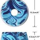 Smooth Rotating Bowling Ball Spinner, Scratch-Free Bowling Ball Cup Stand