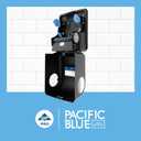 Pacific Blue Ultra 8" High-Capacity Mechanical Paper Towel Dispenser by GP PRO (Georgia-Pacific), Black, 59589, 12.9" W x 9" D x 16" H, 1 Dispenser, 12.9 W X 9.3 D By 16.7 H