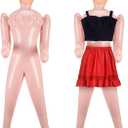 Liliful 59 Inch Blow up Doll Inflatable Life Size Funny Gag Gift for Bachelors Halloween Party Accessories Props Decoration(Cassie)