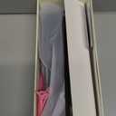 TYMO Ring Hair Straightener Brush  Hair Straightening Iron with Built-in Comb, 20s Fast Heating & 5 Temp Settings & Anti-Scald, Perfect for Professional Salon at Home, Sakura Pink