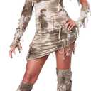 California Costumes Women's Mystical Mummy Sexy Horror Costume (Medium, Tan)