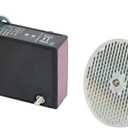 IP67 Waterproof Universal 10-30VDC Safety Retro-Reflective Photoelectric Beam Sensor for 12VDC and 24VDC Gate Opener, Garage Door Sensor Up to 40 Feet Sensing Range, Pre-Wired 6.6 Feet Cord