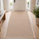 Kitchen Rugs 23.6"x47",Washable Kitchen Runner, Low Profile Entryway Rug, 2'11" x 4'11"